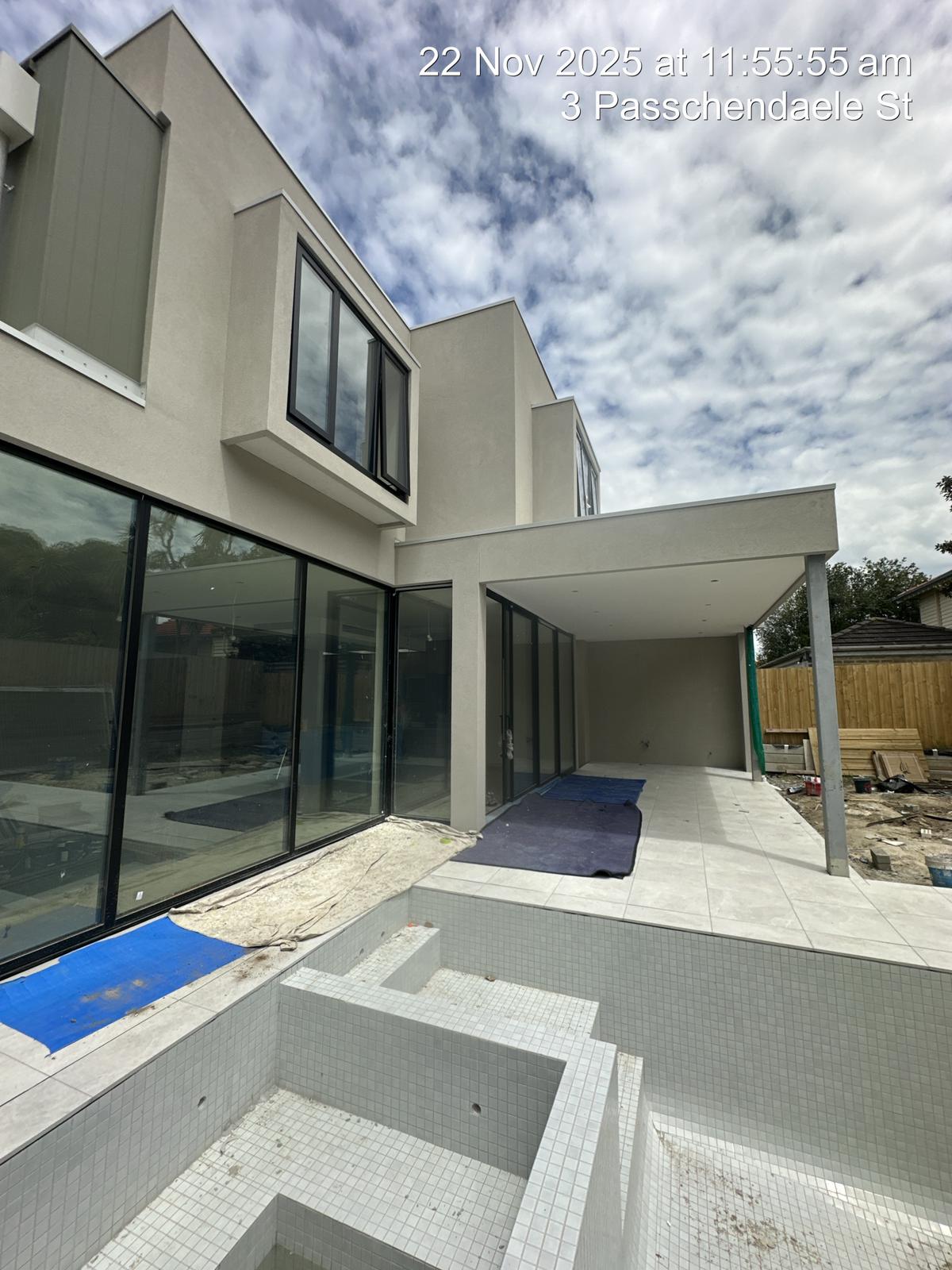 Rendering project in Hampton, Melbourne